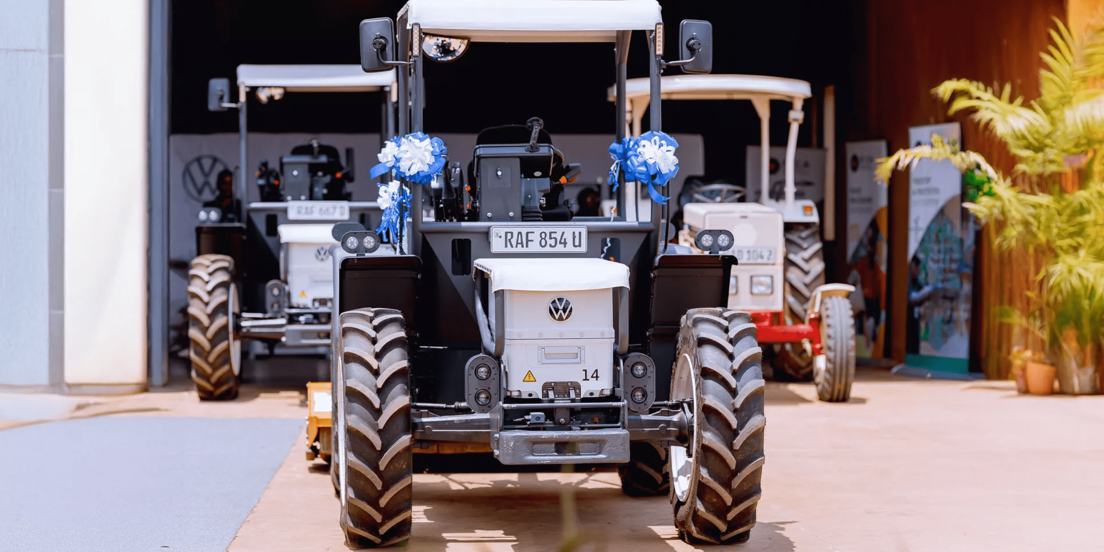 véhicules électriques Volkswagen e-tractor tracteurs électriques