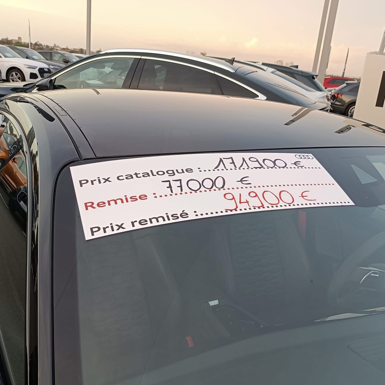 voiture électrique Audi e-tron GT décote voiture électrique