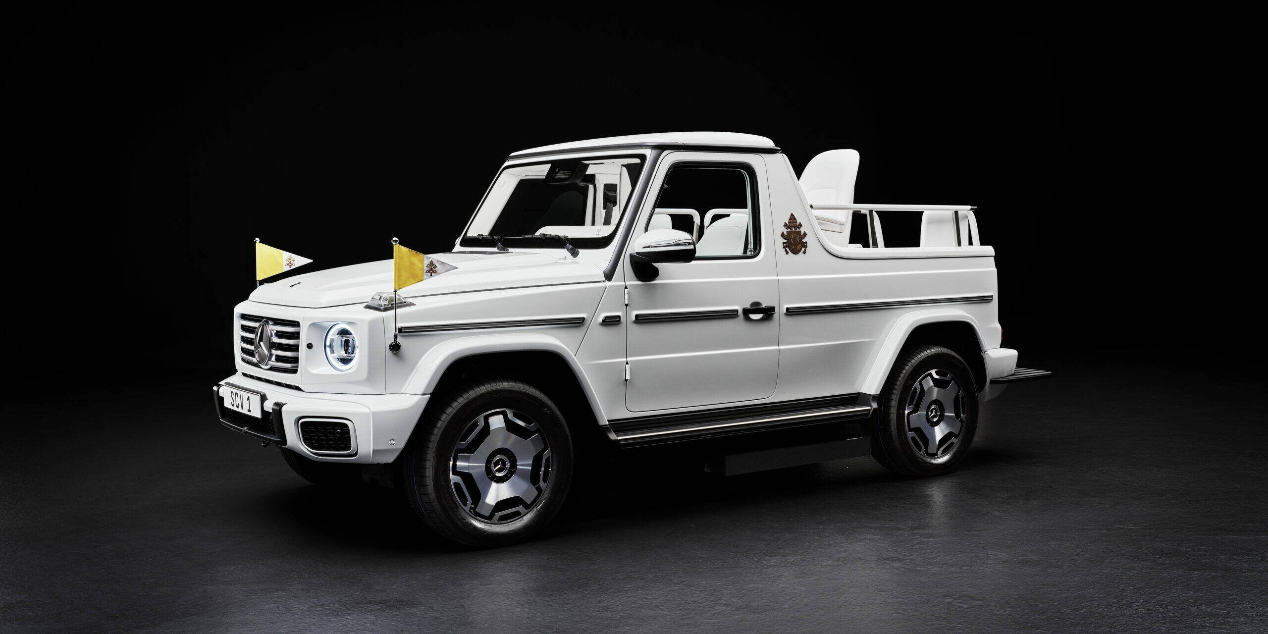 pape Léon XIV papamobile