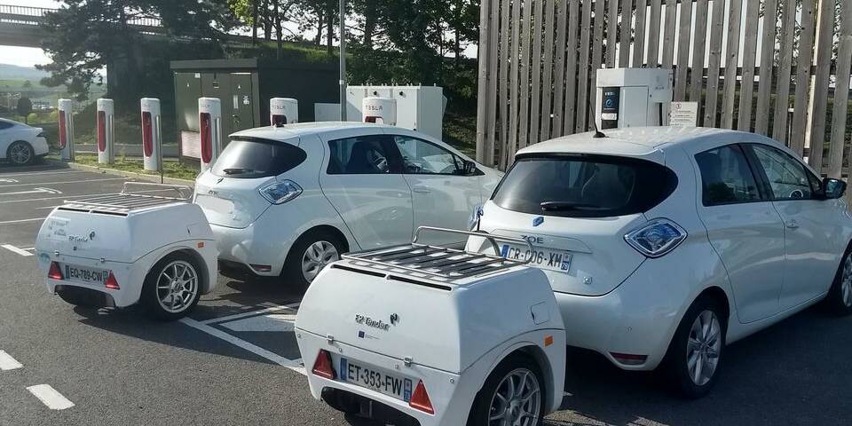 voitures éclectiques EP Tender prolongateur d'autonomie