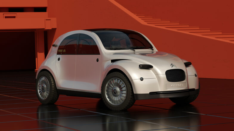 Citroën 2CV électrique Deudeuche