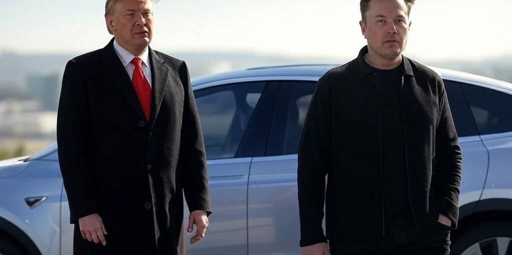 Donald Trump investiture Donald Trump voitures électriques UE Europe Tesla