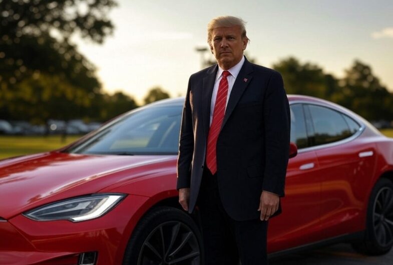 Donald Trump investiture Donald Trump voitures électriques UE Europe Tesla