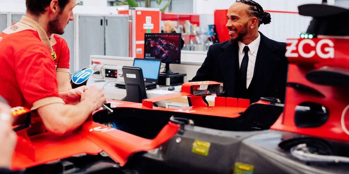 Scuderia Ferrari Lewis Hamilton F1 2025