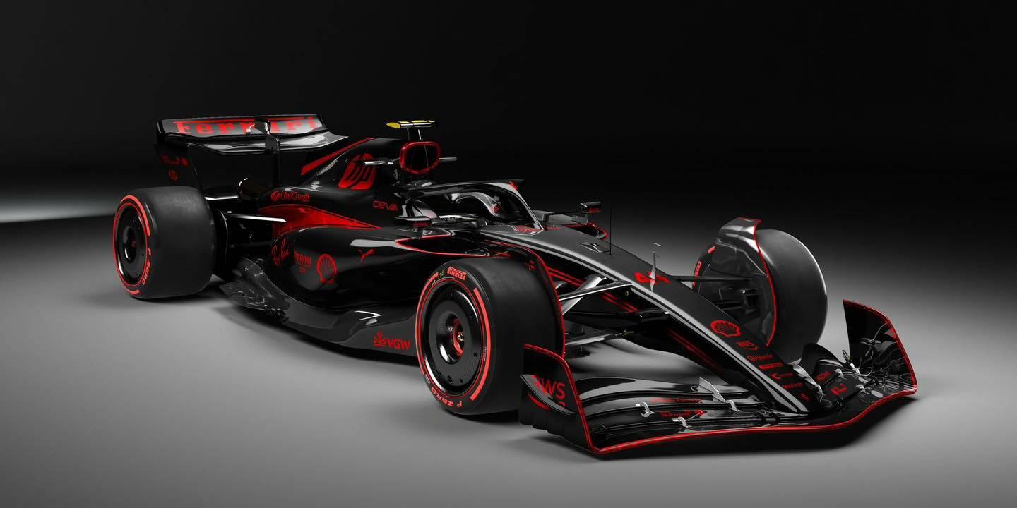 F1 Lewis Hamilton Charles Leclerc Scuderia Ferrari SF-25 F1 2025