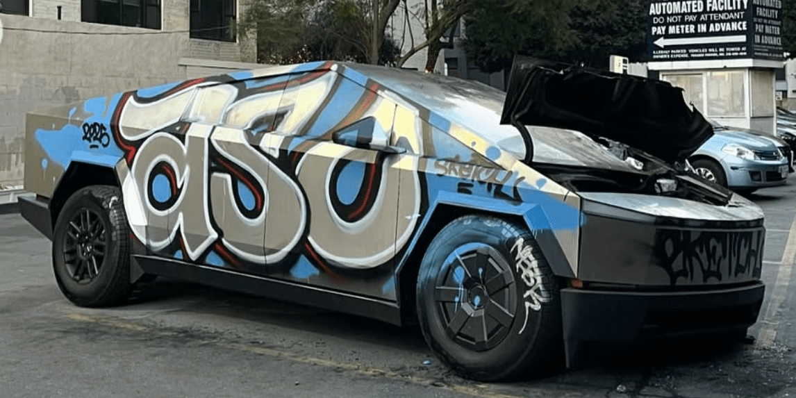 Tesla Cybertruck Elon Musk Donald Trump