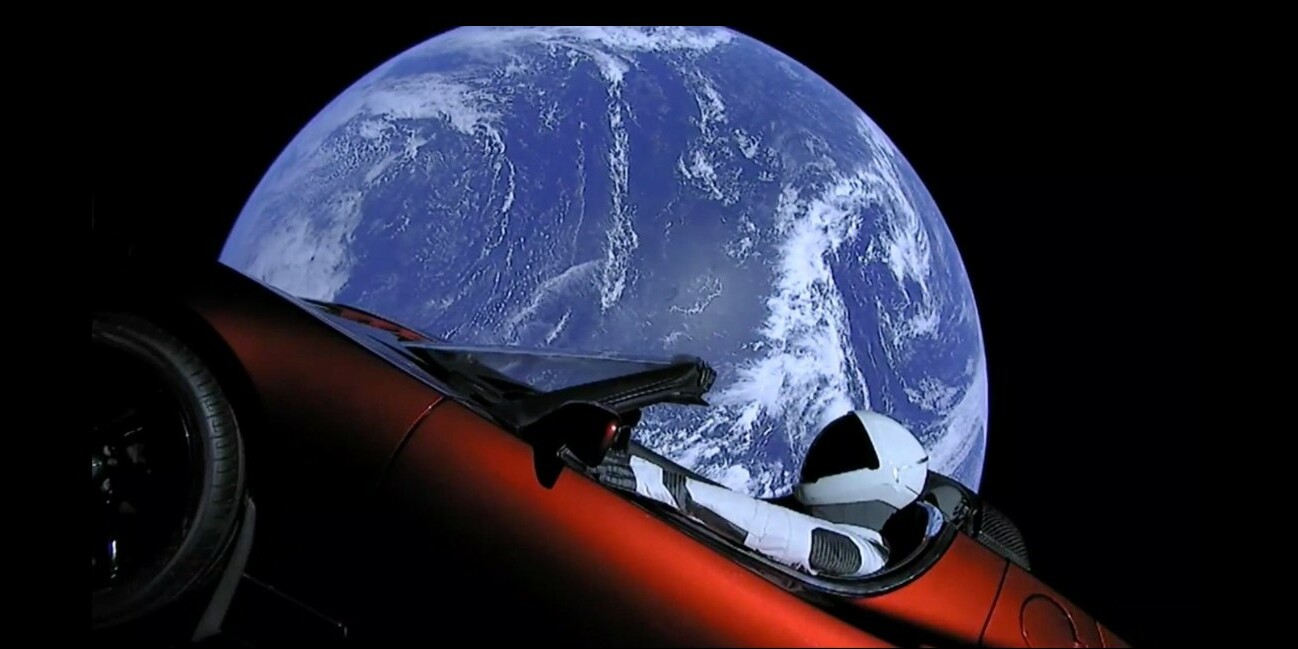 astéroïde Tesla Roadster espace Elon Musk