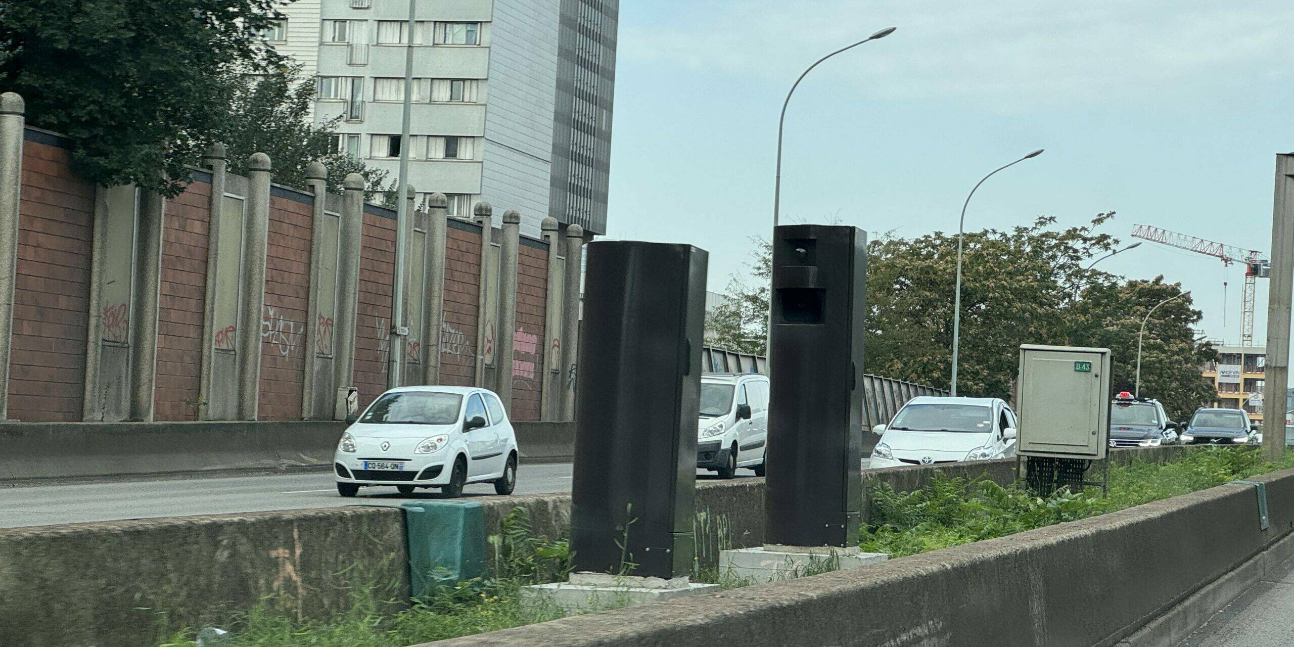 voies de covoiturage Paris périphérique A13 A1 radar covoiturage