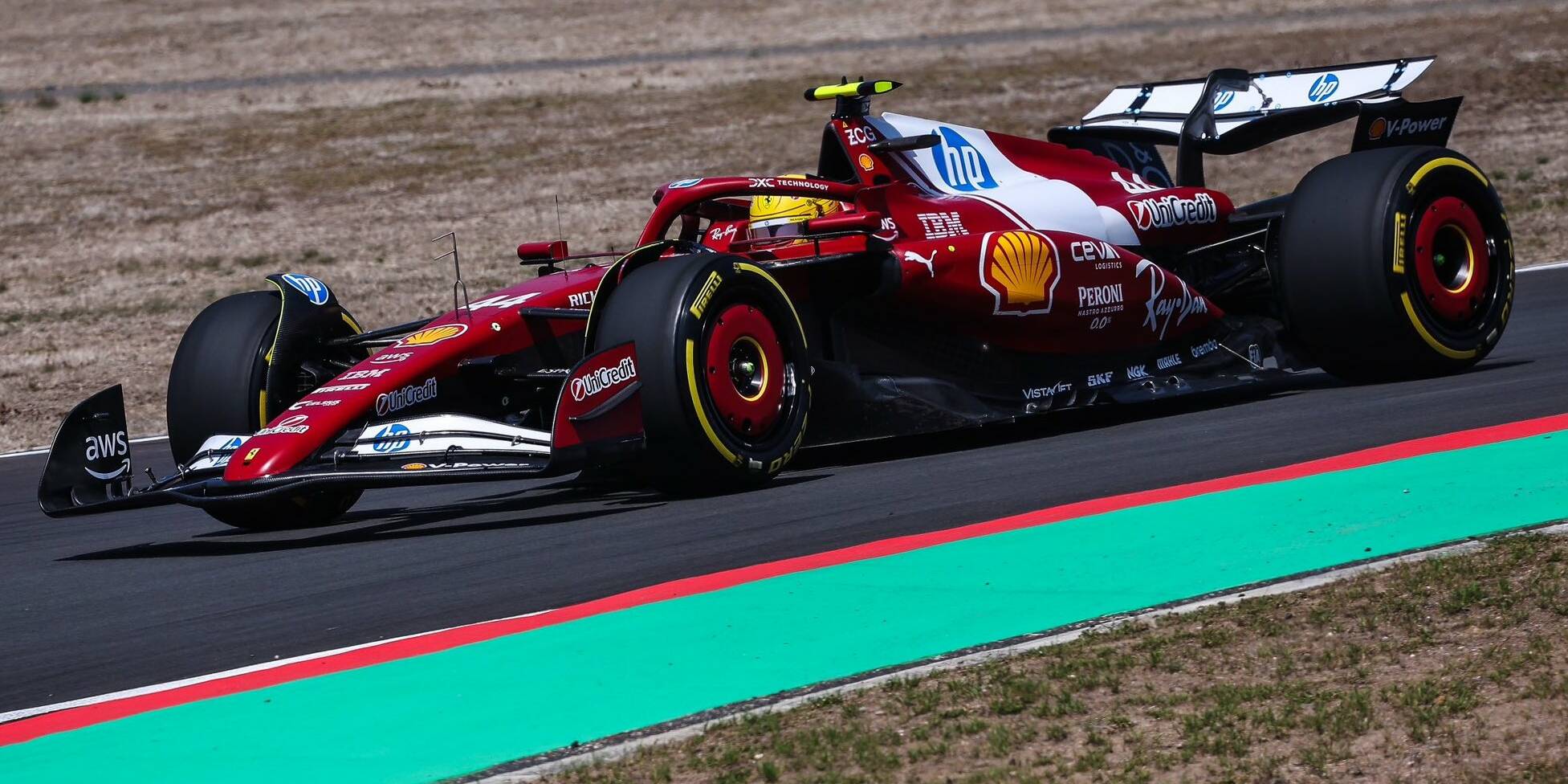 Lewis Hamilton Scuderia Ferrari Course Sprint GP de Chine 2025