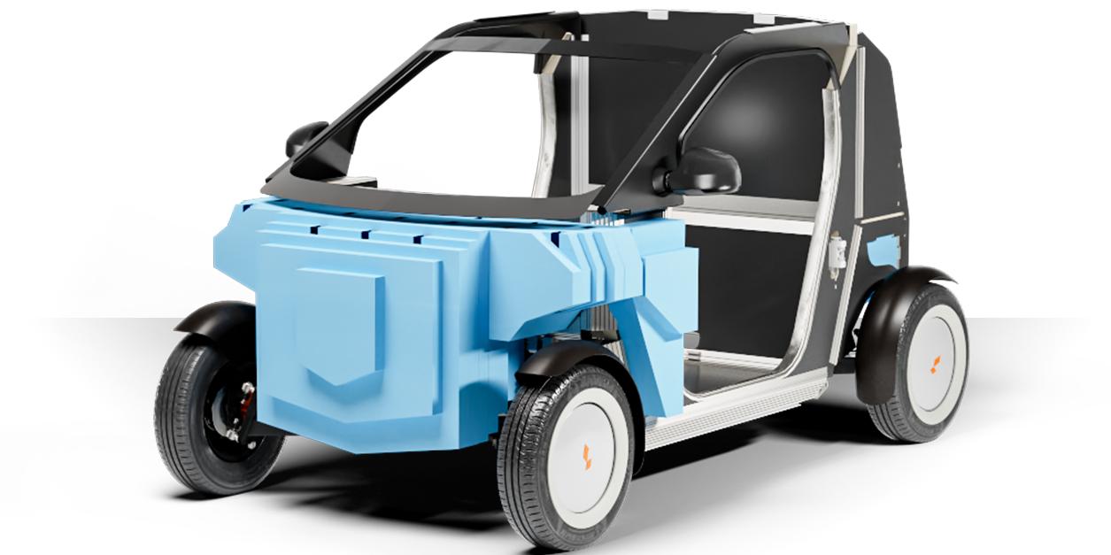 Stellantis Luvly voiture sans permis en kit quadricycle électrique