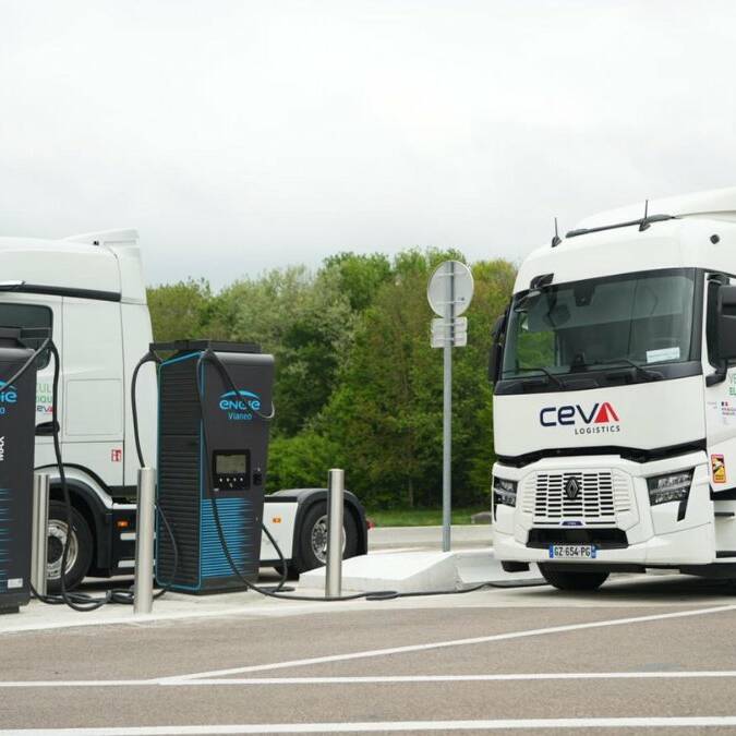 poids lourds électriques ECTN Corridor électrique