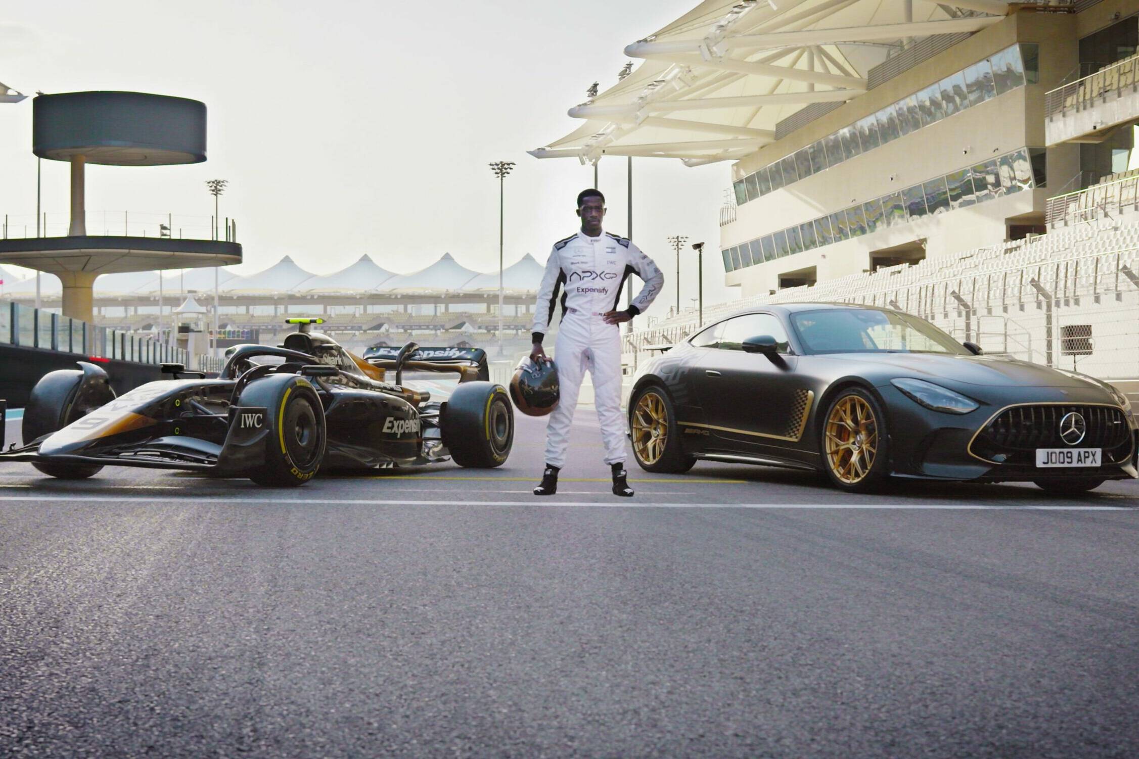 Mercedes-AMG GT APXGP Edition film F1 Brad Pitt