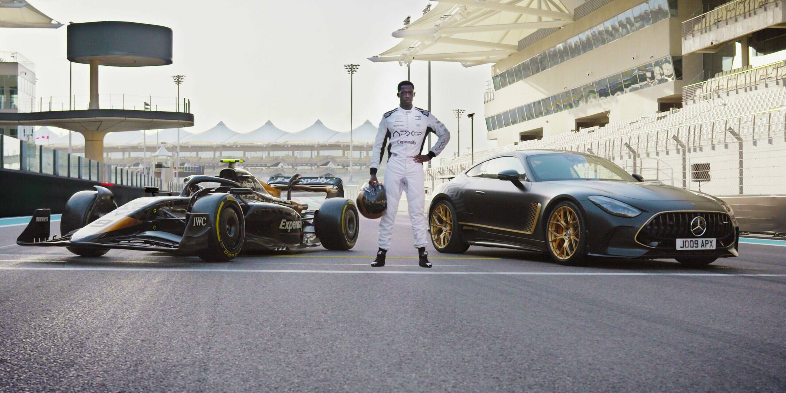 Mercedes-AMG GT APXGP Edition film F1 Brad Pitt