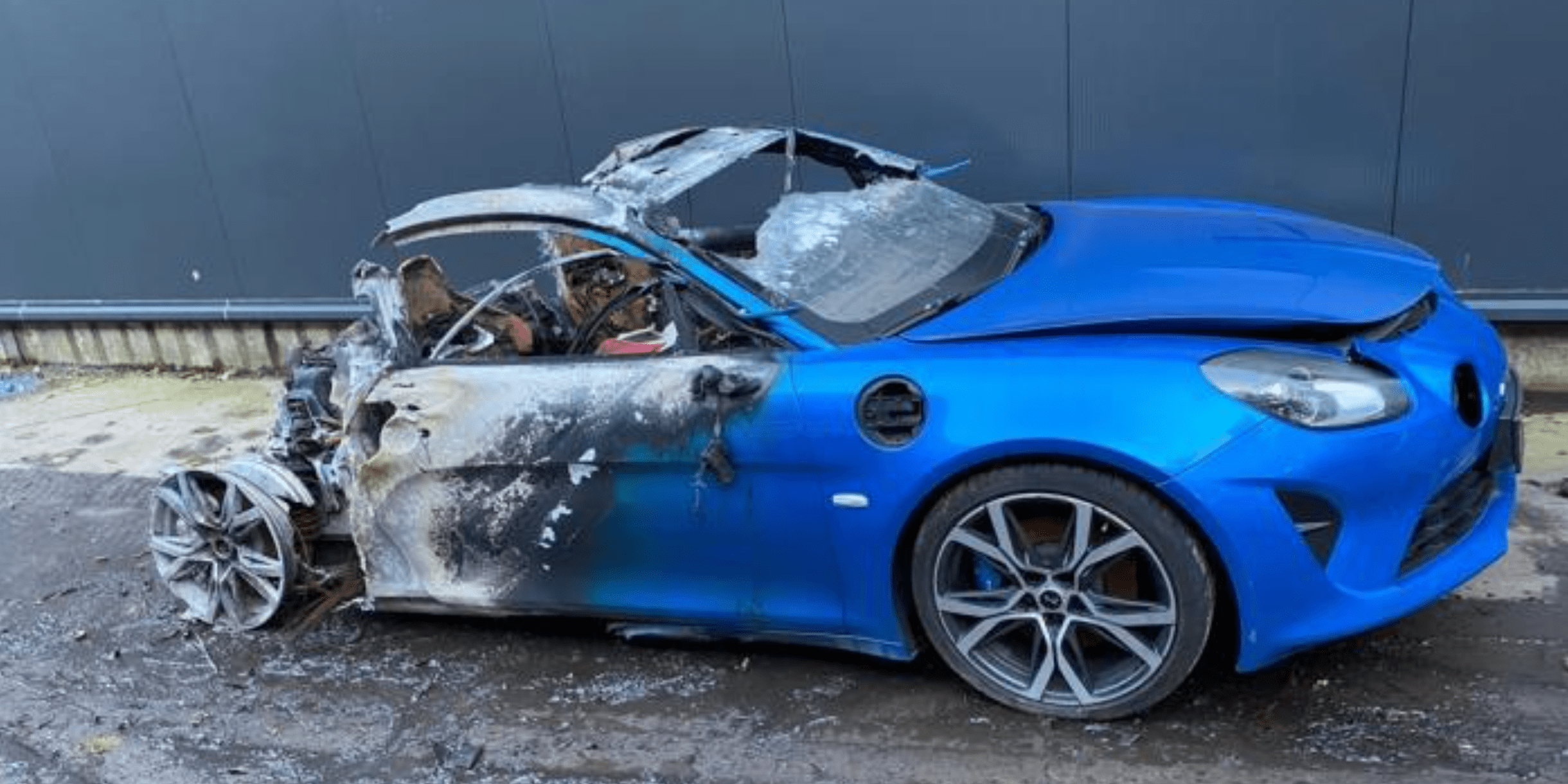 épave Alpine A110