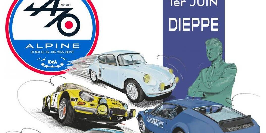 Jean Rédélé 70 ans Alpine Dieppe