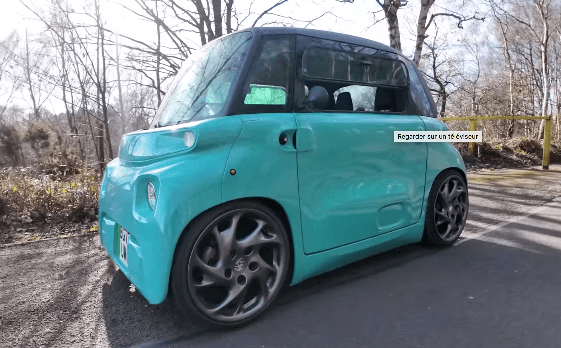 Vidéo : « Super Ami », la Citroën Ami aux pièces Tesla