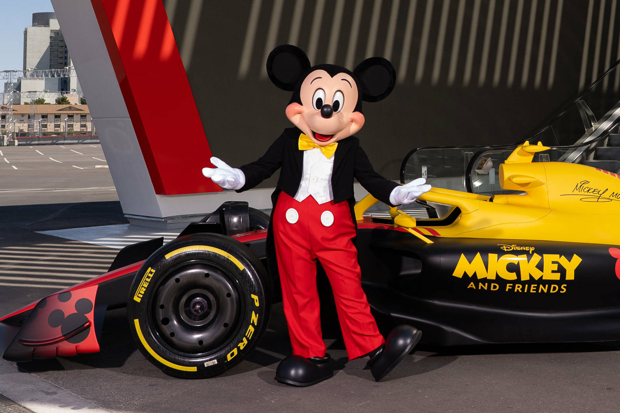 Disney F1 2026 Mickey Mouse Liberty Media
