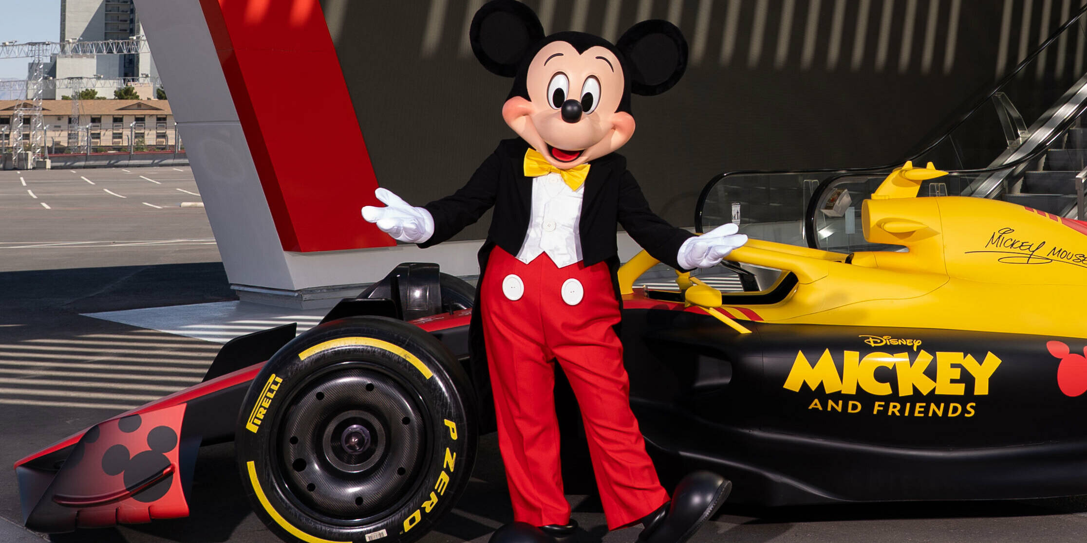 Disney F1 2026 Mickey Mouse Liberty Media