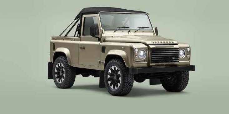 Land Rover Defender V8 Soft Top