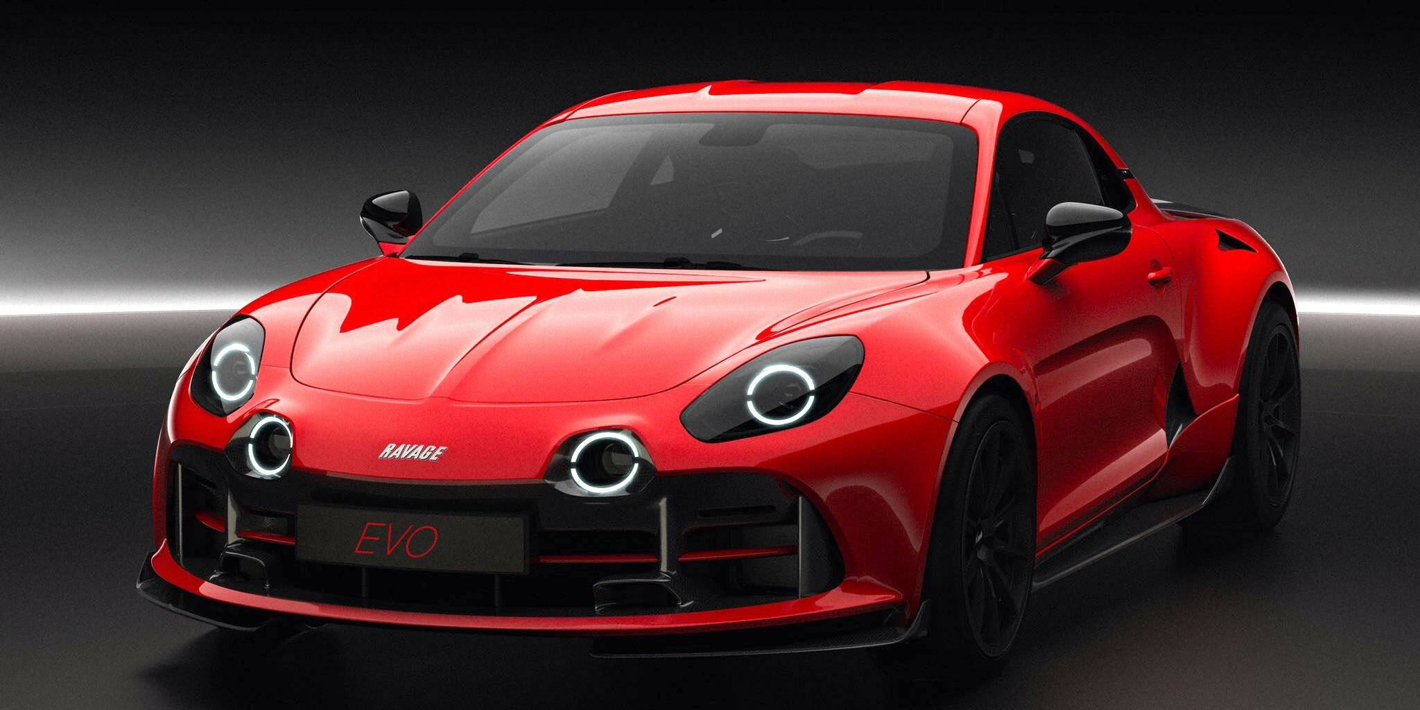 Alpine A110 Ravage Groupe 4 Evo