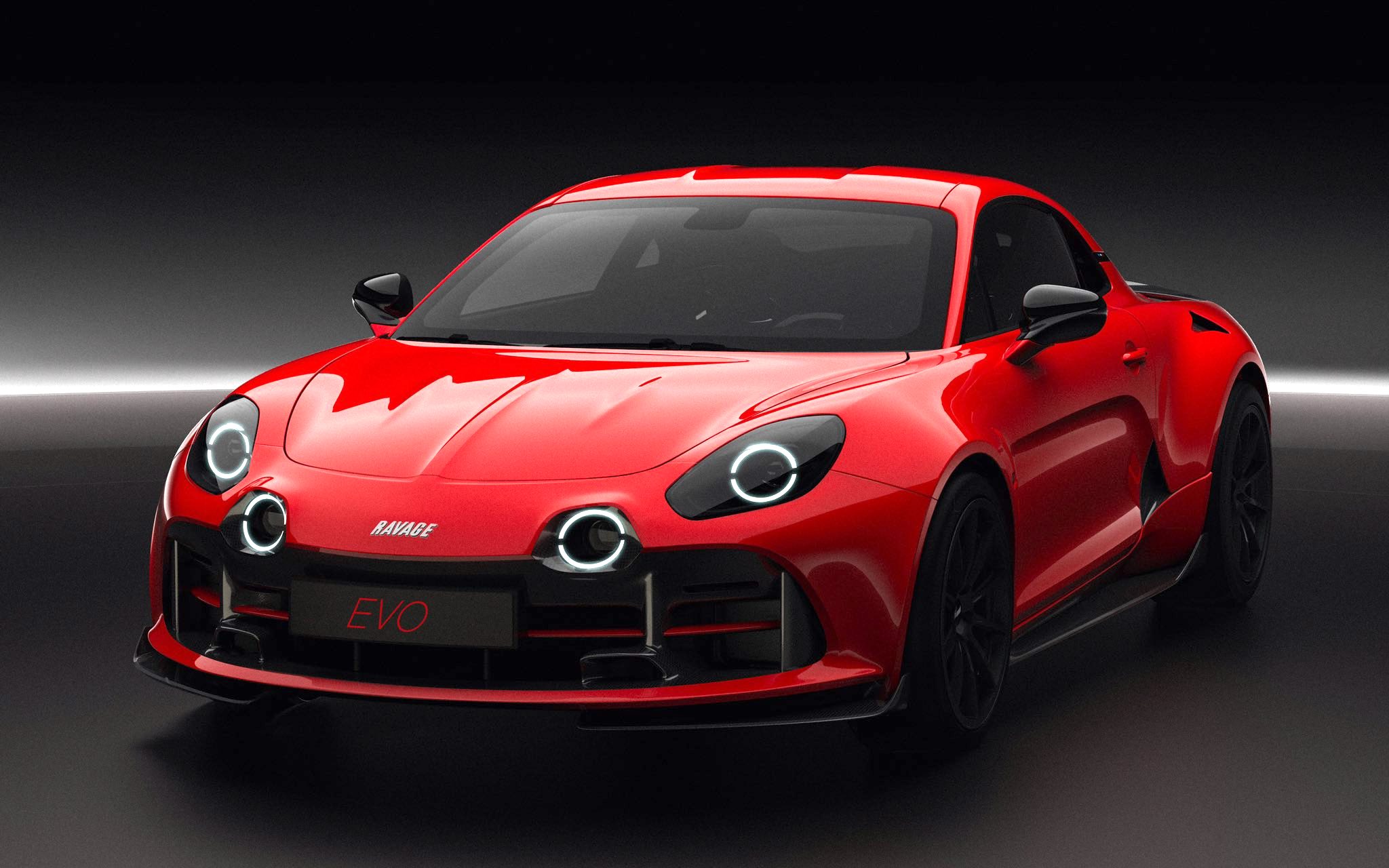 Alpine A110 Ravage Group 4 Evo: encore plus radicale et jusqu’à 343 ch