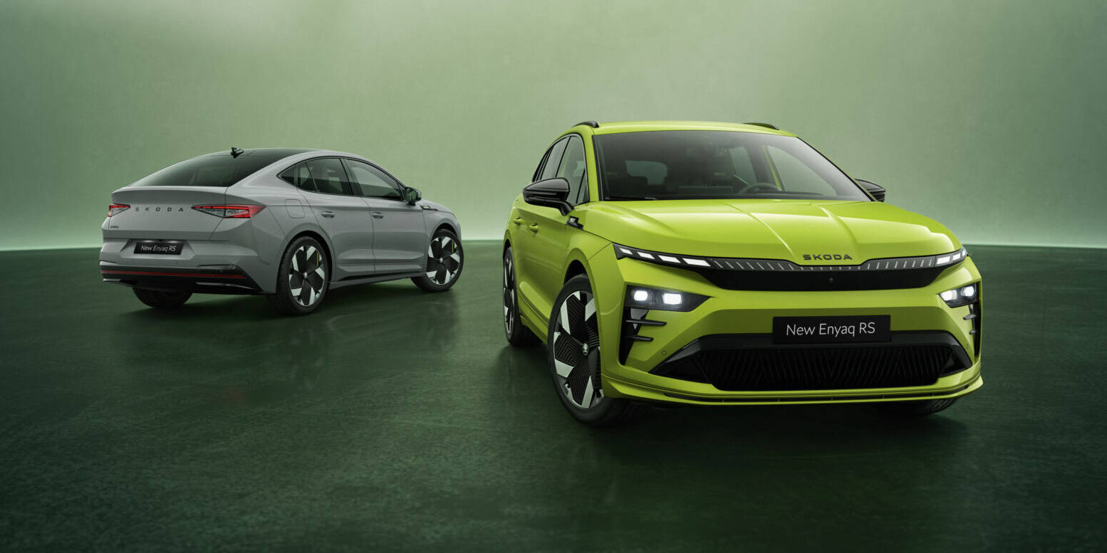 Skoda Enyaq RS 2025 SUV électrique