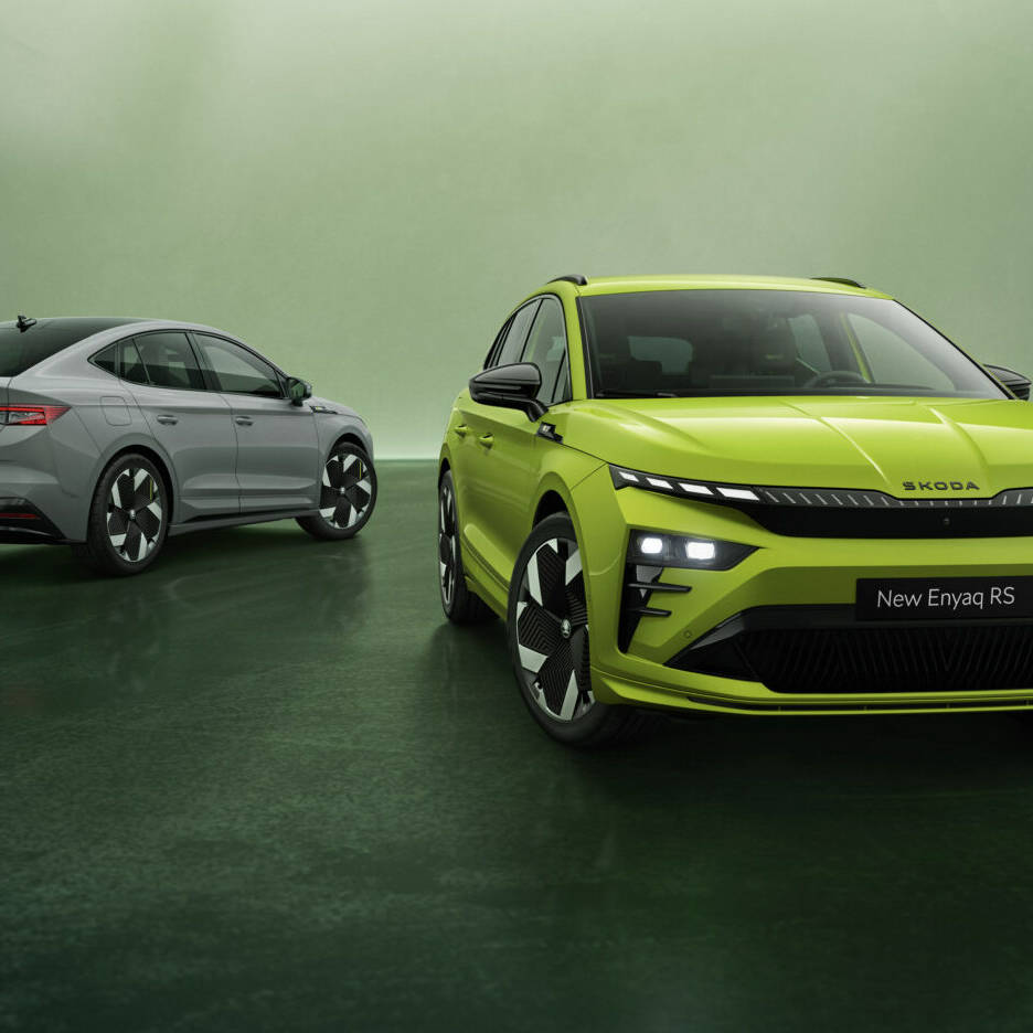 Skoda Enyaq RS 2025 SUV électrique