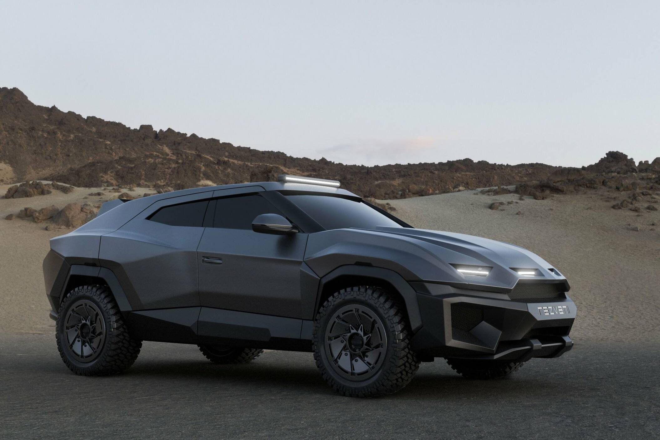 Rezvani Dark Knight Lamborghini Urus Batman