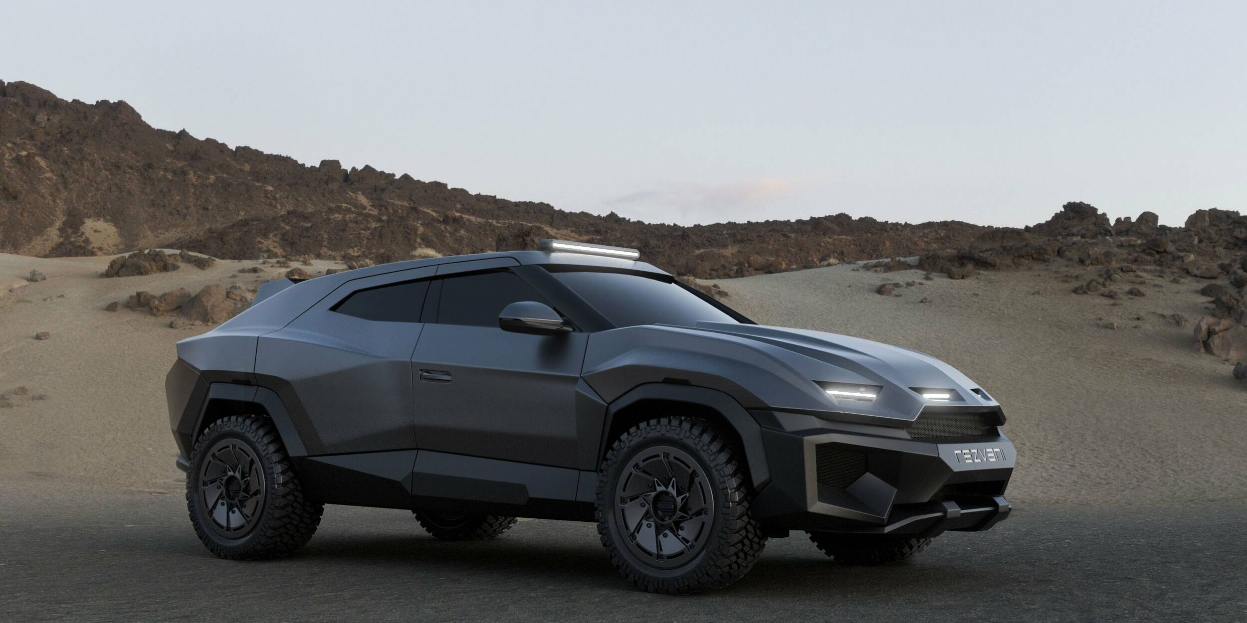Rezvani Dark Knight Lamborghini Urus Batman