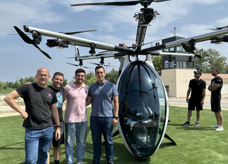 AirScooter scooter volant Franky Zapata Louis Blériot VOL