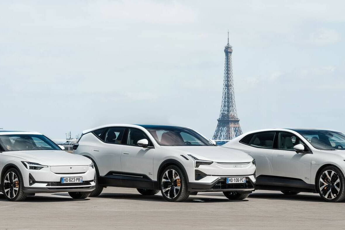 voitures électriques Polestar 2 Polestar 3 Polestar 4