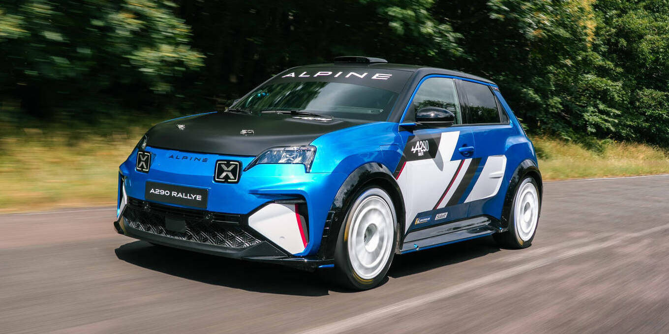 Alpine A290 Rallye voiture électrique