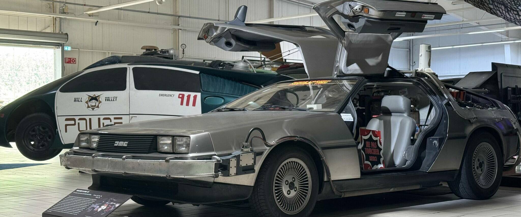 voitures de cinéma Movie Cars Central Franck Galiègue DeLorean DMC-12