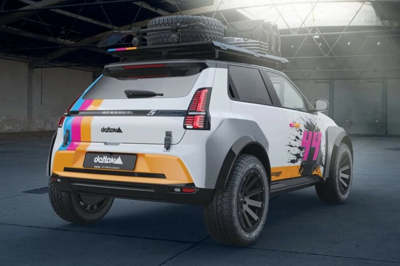 Renault 5 électrique delta 4x4