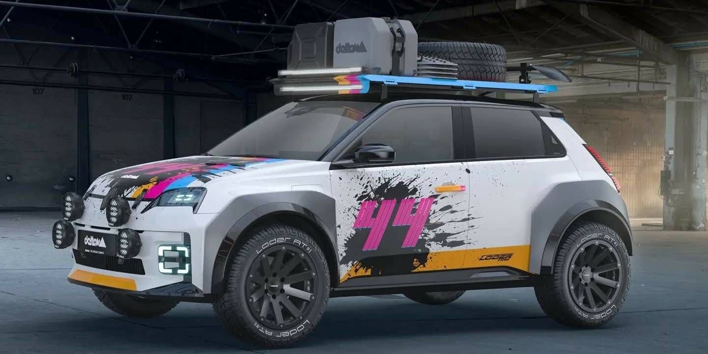 Renault 5 électrique delta 4x4