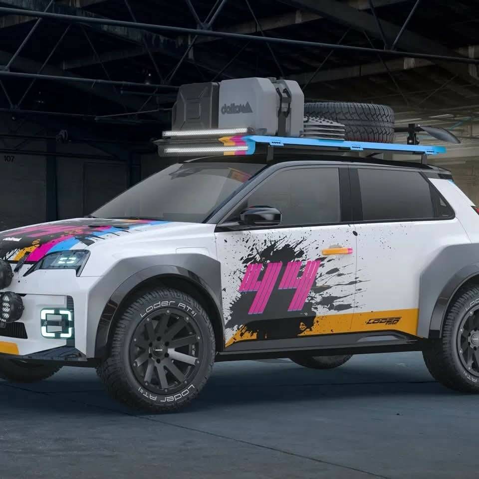 Renault 5 électrique delta 4x4