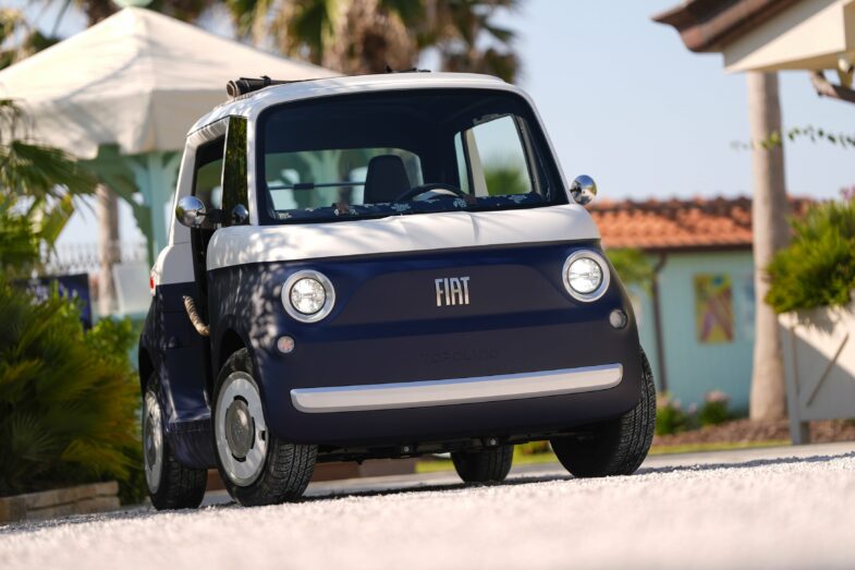 Fiat Topolino Vilebrequin voiture sans permis quadricycle électrique