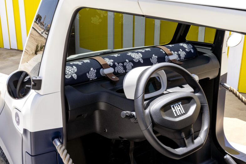 Fiat Topolino Vilebrequin voiture sans permis quadricycle électrique