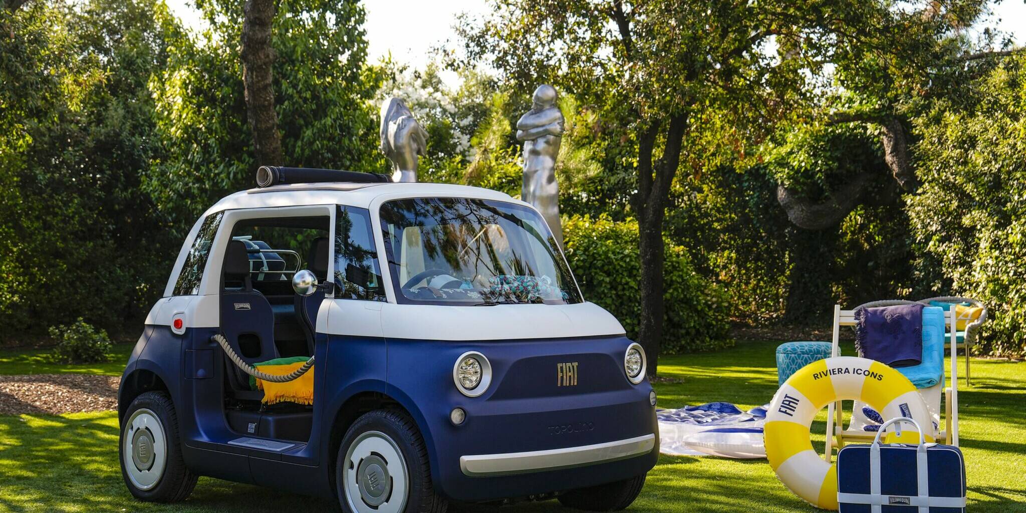 Fiat Topolino Vilebrequin voiture sans permis quadricycle électrique