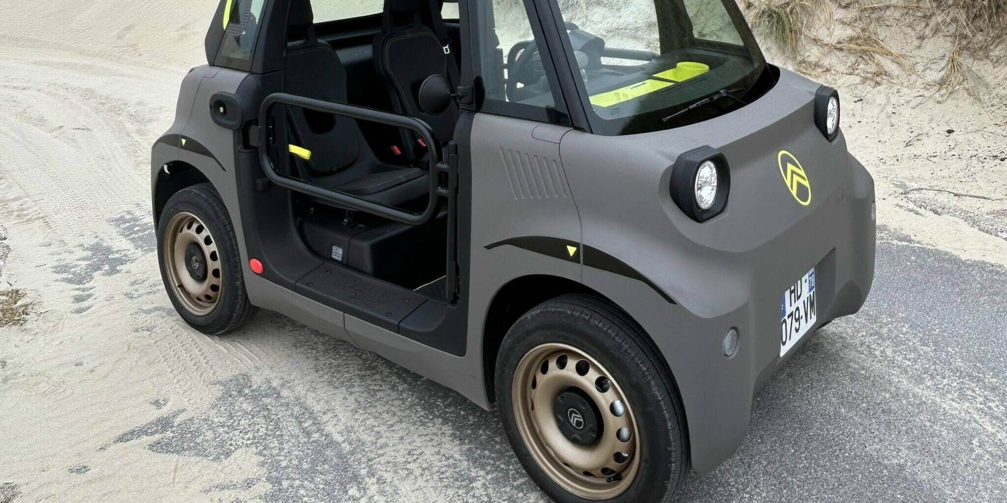 essai Citroën Ami Buggy voiture sans permis quadricycle électrique