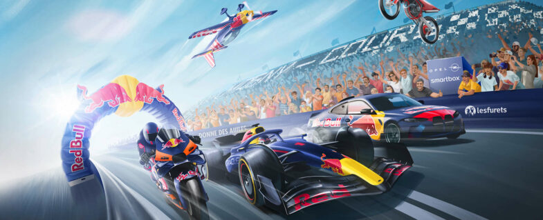 Red Bull Motormania Sébastien Loeb Isack Hadjar Magny-Cours