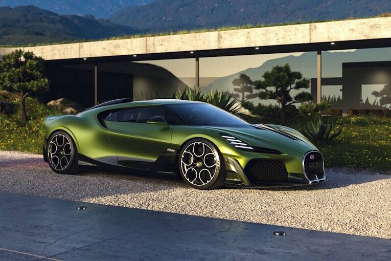 hypercar Bugatti Brouillard