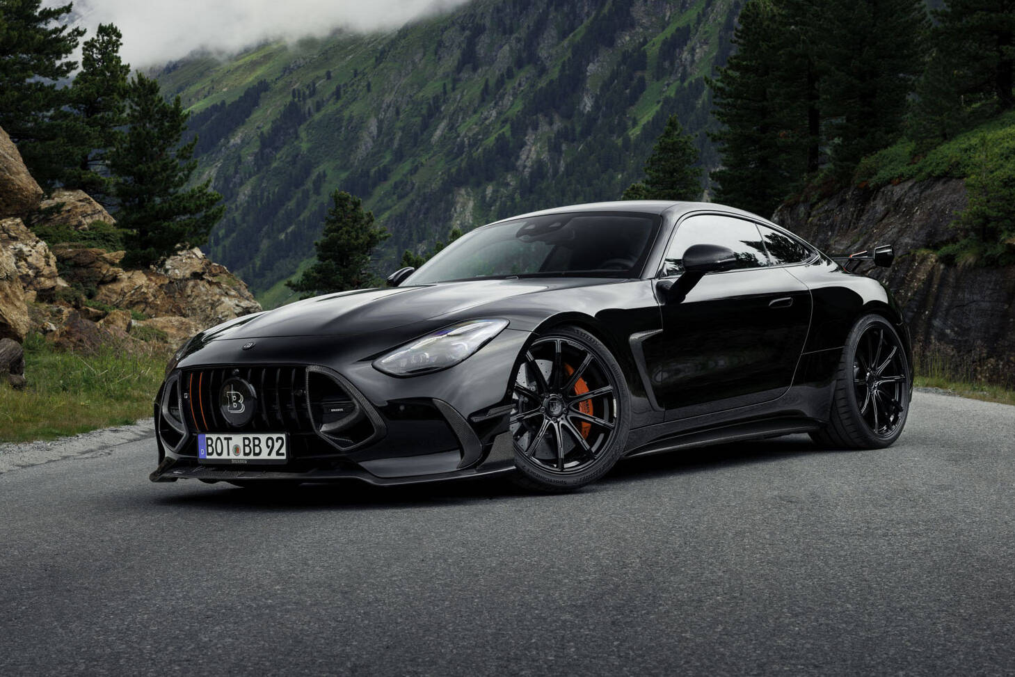 Mercedes-AMG GT 63 S E Performance supercar hybride Brabus 1000