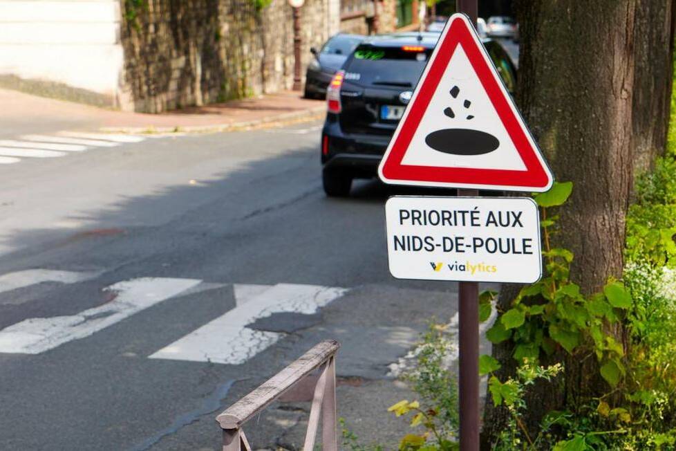 Vialytics état des routes françaises ralentisseurs