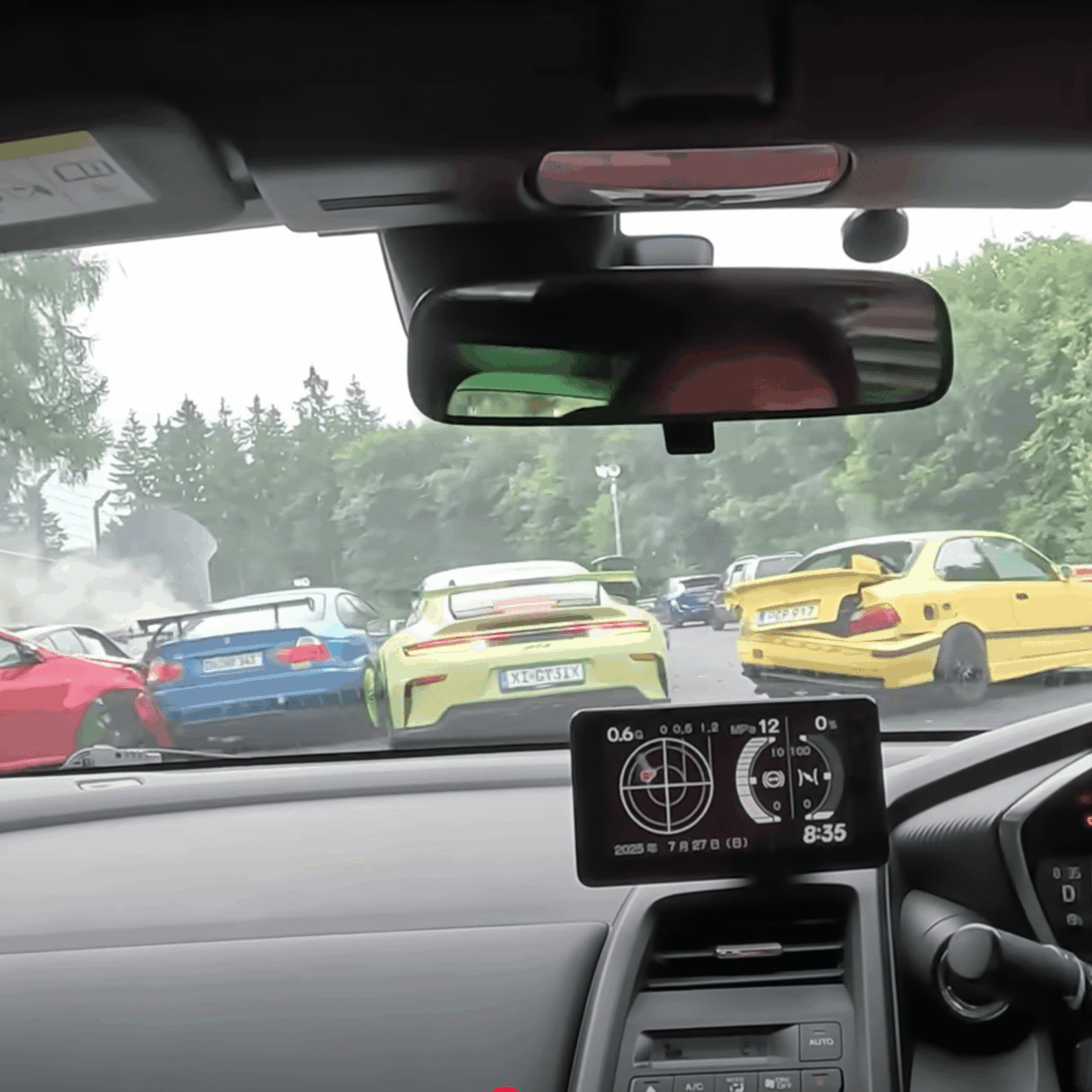 vidéo accident crash Nürburgring