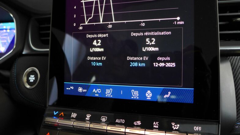 consommation SUV hybride Renault Symbioz E-Tech full Hybrid 160 Esprit Alpine