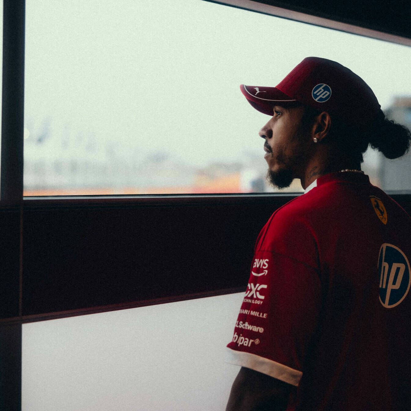 F1 chien Lewis Hamilton Roscoe