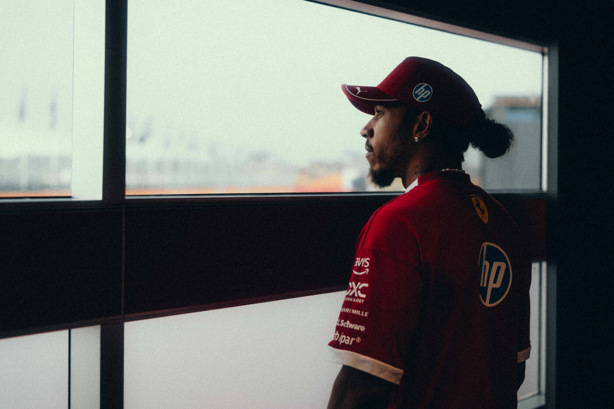 F1 chien Lewis Hamilton Roscoe