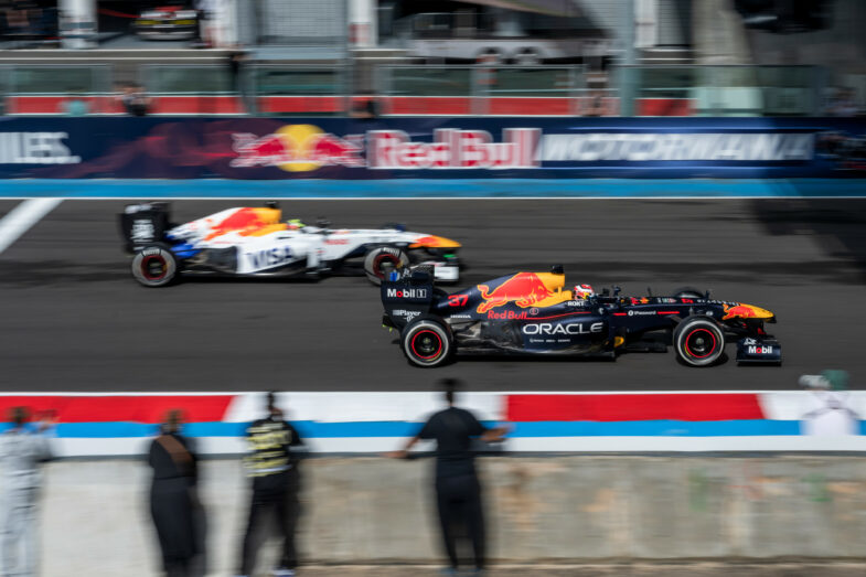 Sébastien Loeb Isack Hadjar Red Bull Motormania Magny-Cours