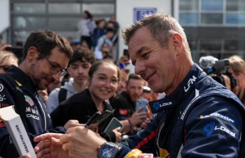 Sébastien Loeb Isack Hadjar Red Bull Motormania Magny-Cours
